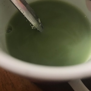 抹茶くず湯